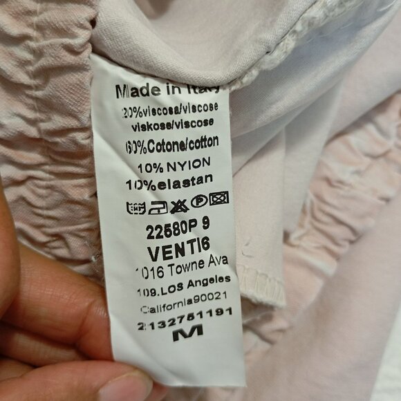 Venti6 Womens Pink Jogger Pants With Sequin Star Design Size M - Picture 3 of 12